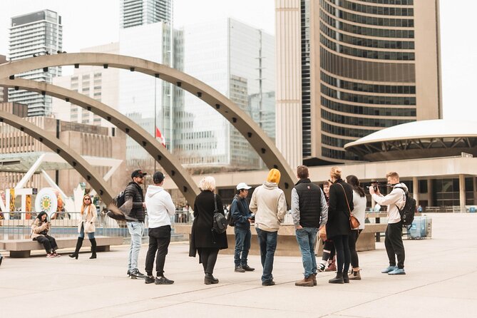 Hollywood North Experience Tour In Toronto - Nathan Phillips Square interactive moment, then finishing at Dundas Square