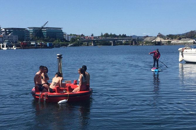 Hot Tub Boat Ride Around Victoria - Your Onboard Setup: Speakers, Dry Bags, and a Real Ladder