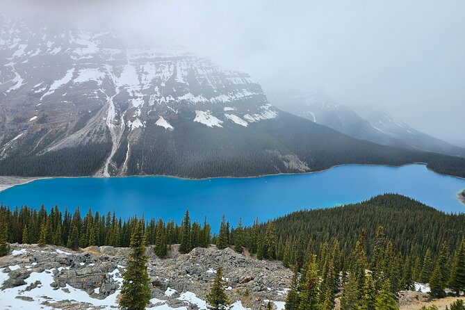 Icefields Parkway and Abraham Lake Bubbles Private Tour - Bow Lake and the glacier viewpoints: quick stops, real variety