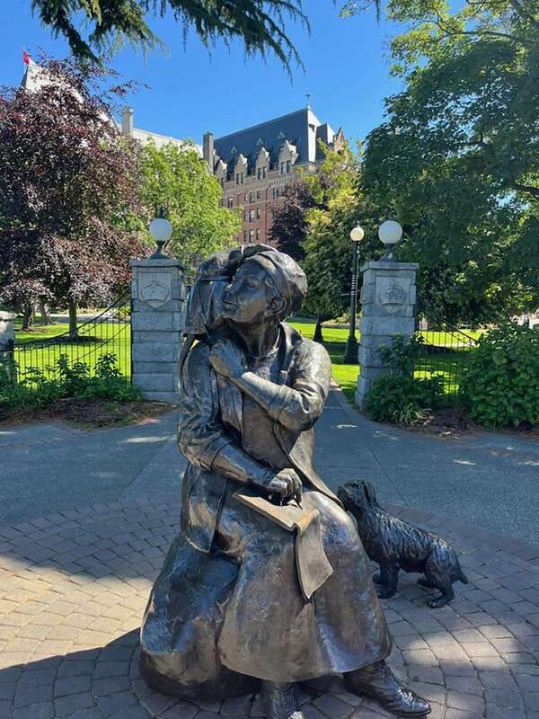 Iconic & Obscure Victoria Walking Tour - Meeting Emily Carr, Monkey Included, by the Empress Hotel