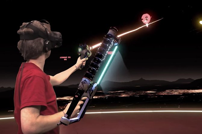 Immersive Virtual Reality Arcade Experience for 1 Hour (Includes Training) - Game choices that make it fun for groups