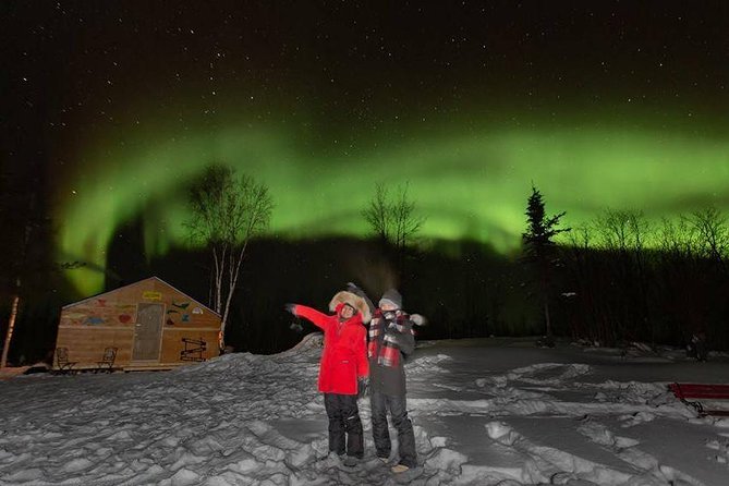 Intimate Aurora Tours Cozy Cabin Bucket List - The short drive and the airport pass on the way