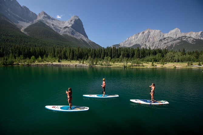 Intro to Stand Up Paddleboarding, Banff National Park - Gear is included, which is where a lot of value hides