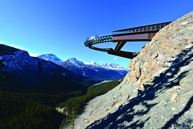Jasper and Columbia Skywalk Icefield Parkway Private Day Tour - Peyto Lake, Bow Lake, and Crowfoot Glacier: Turquoise classics in short doses