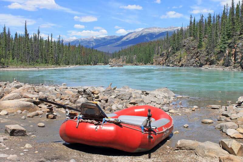 Jasper: Canyon Run Family Whitewater Rafting - Meeting at 638 Connaught Drive, then it is wetsuit time