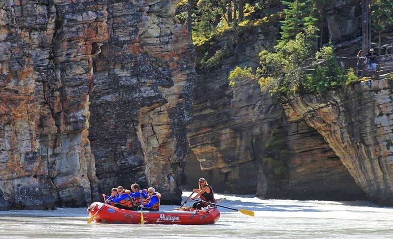 Jasper: Canyon Run Family Whitewater Rafting - A class 2+ day for families, but not for everyone’s thrill level
