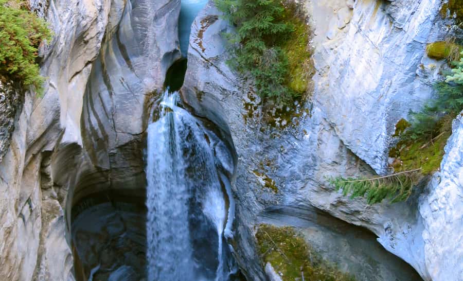 Jasper: Wildlife and Waterfalls Tour with Lakeshore Hike - Maligne Canyon waterfalls, and how the plan changes when repairs close the road