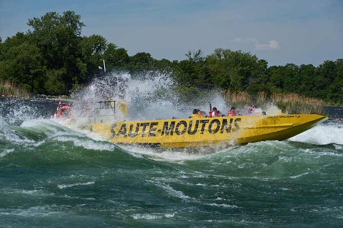 Jet Boating Montreal's Lachine Rapids - Price and value: $64.75 for a soaked, high-energy ride