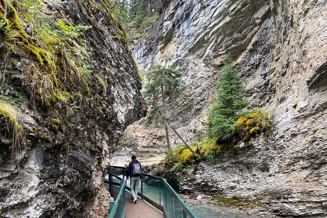 Johnston Canyon, Marble Canyon Hiking and Banff Town day tour - Johnston Canyon: Two Hours of Frozen Waterfalls and Easy Wayfinding
