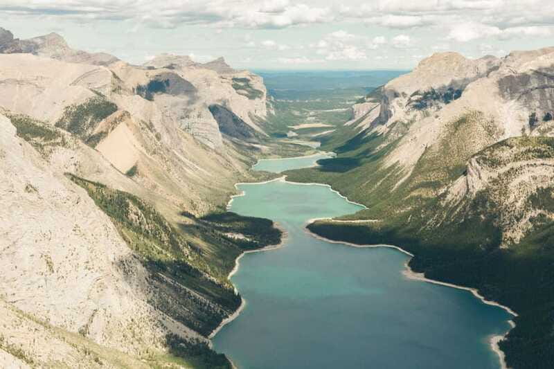 Kananaskis: 30-Minute Heli Tour of Minnewanka Lake and Banff - Mount Yamnuska (Iya Mnathka) before landing: the final signature view