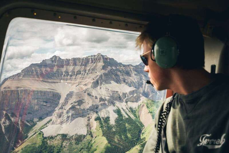 Kananaskis: 30-Minute Heli Tour of Minnewanka Lake and Banff - Getting to Alpine Helicopters in Morley: the log building meet-up