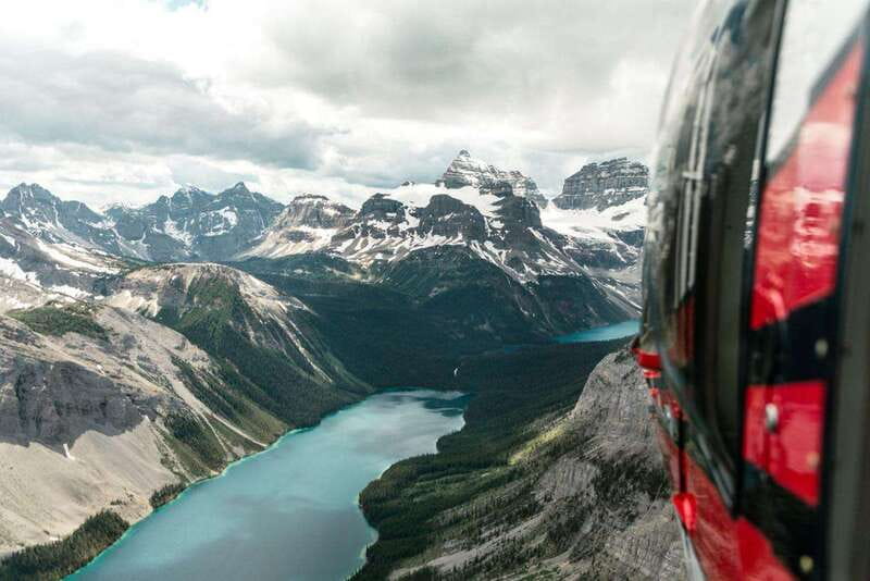 Kananaskis: 45 Minute "Sleeping Warrior" Helicopter Tour - Crossing into Banff through Spray Lake Valley