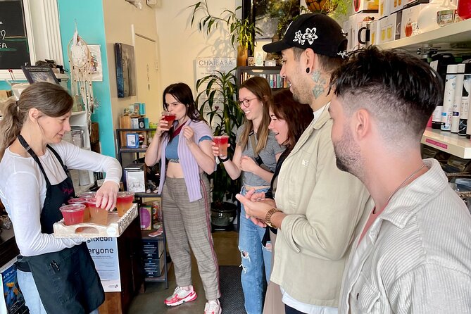 Kelowna: #1 Rated Walking Food Tour with 7 Tastings and 4 Drinks - Yacht Club gelato and BNA Brewing: two very different atmospheres, both worth it