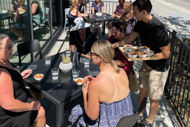 Kelowna: #1 Rated Walking Food Tour with 7 Tastings and 4 Drinks - El Taquero tacos and margaritas to finish strong