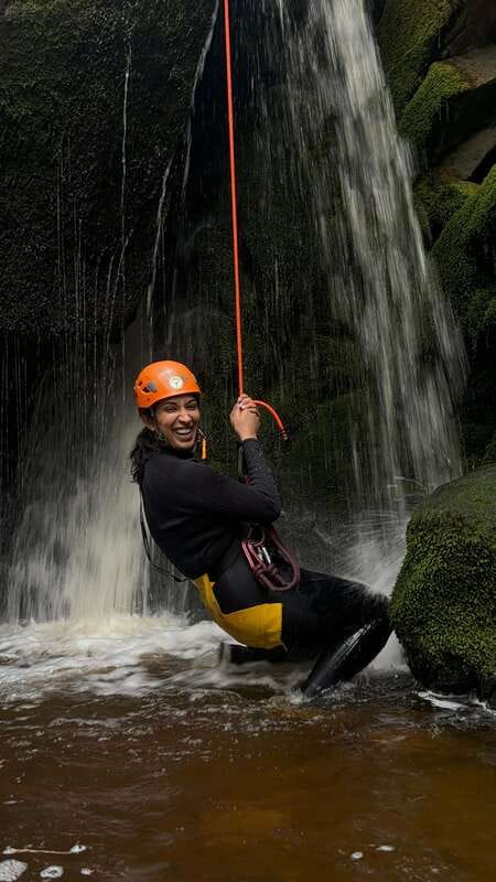 Kelowna: Adrenaline Canyoning Tour - Safety briefing first, then the warm-up hike