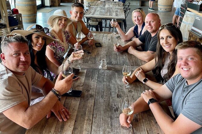 Kelowna Mystery Full Day Guided Wine Tour With 5 Wineries - Pickup rules that can change your day