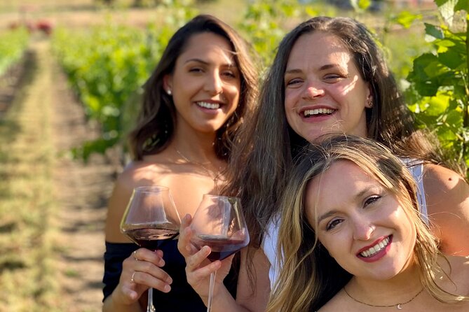 Kelowna Mystery Full Day Guided Wine Tour With 5 Wineries - Stop 5: Volcanic Hills Estate Winery and patio time in West Kelowna