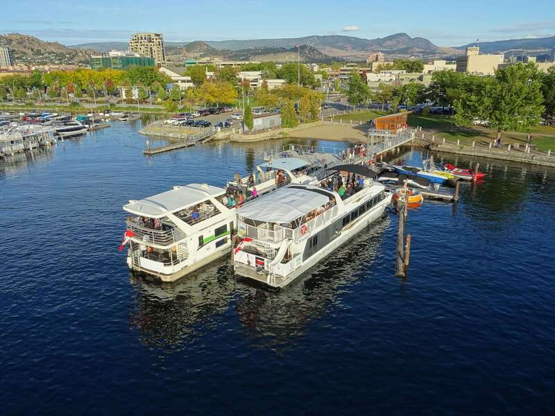 Kelowna: Okanagan Lake Afternoon Cruise - Spotting Mission Hills Winery bell tower and Summerhill’s pyramid