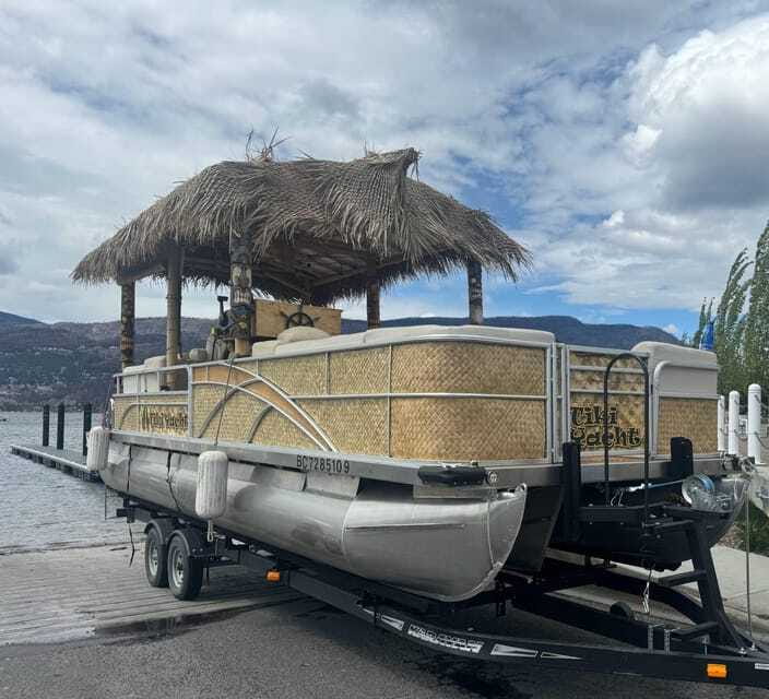 Kelowna: Tiki Party Yacht Rental - Best Group Types, Families, Friends, and the Right Vibe