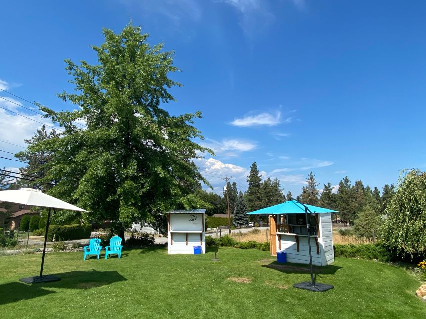 Kelowna: Wine Tasting by E-bike, Smartphone Guide & Lunch - Meadow Vista Honey Wines and Meadow Vista Bistro lunch