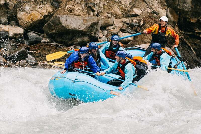 Kicking Horse River: Whitewater Rafting Experience - 12 Miles Downstream, Then Beach-Style Showers and Story Time