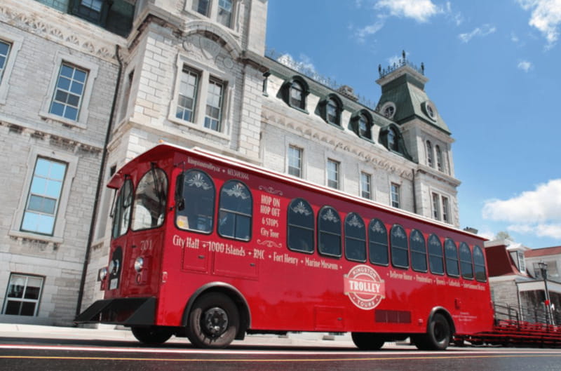 Kingston: Trolley City Tour - The one-hour trolley loop: how downtown storytelling works