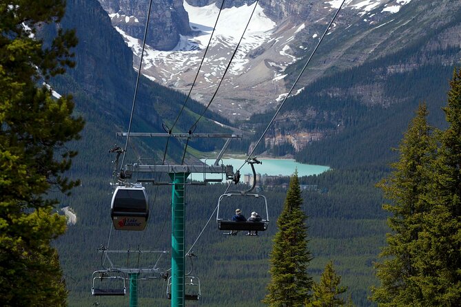 Lake Louise Summer Gondola Experience - Ride Options: enclosed gondola vs open chair lift