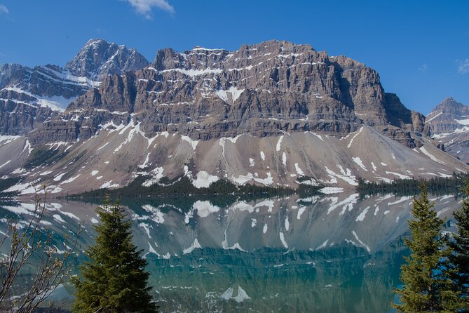 Lake View Tour-Lake Moraine, Louise, Emerald, Peyto, Vermillion - Natural Bridge and Vermillion Lakes: the wrap-around finishes
