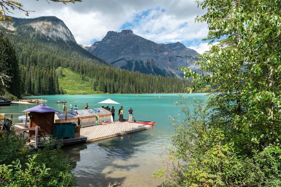 Lakes Moraine, Louise, Emerald, Johnston Canyon & Yoho Tour - Johnston Canyon: Waterfalls, a Real Trail, and Mud You Can Plan For