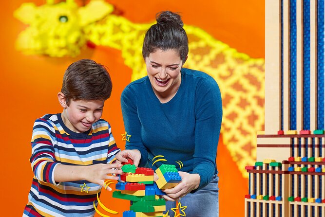 LEGOLAND® Discovery Centre Toronto Admission Ticket - DUPLO Village and Earthquake Tables for younger kids and active play