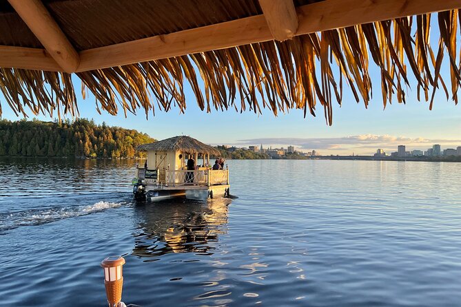 Lilo Floating Tiki Bar on the Ottawa River - A Hawaiian-style tiki cruise that makes Ottawa feel easy