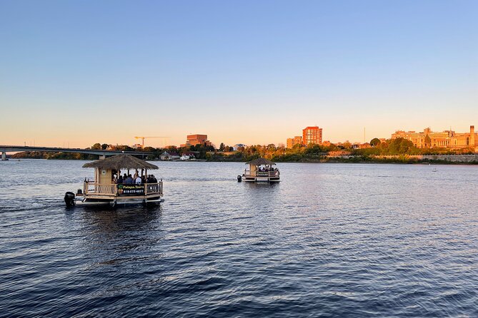 Lilo Floating Tiki Bar on the Ottawa River - Price and logistics: when $63.84 makes sense
