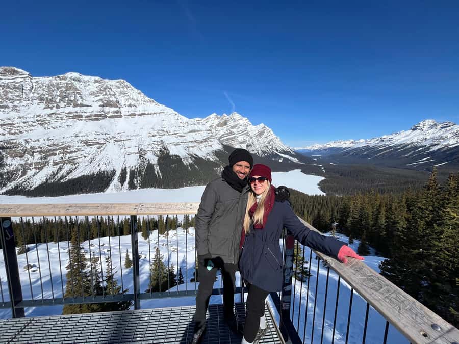 Louise, Moraine/Bow, Emerald, Peyto- 4 Lake Tour - Road trip fuel: what the van includes, and why it matters in winter