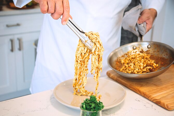Luxury Ligurian Pasta Class in Toronto (Includes 4-Course Meal) - Seafood main: octopus or scallops with Calabrian chilis and olives