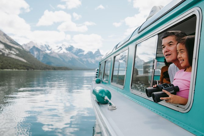 Maligne Lake Cruise - Step aboard: heated, enclosed comfort beats cold-weather cruising