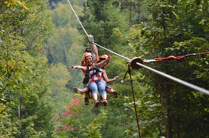 Mont-Catherine Ziplines - Price and value, is $95.71 worth it
