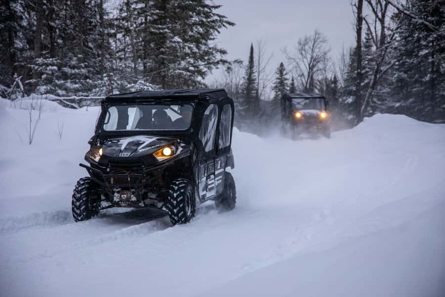 Mont Tremblant: Side-by-Side ATV Guided Off-Road Tour - Club Iroquois Trails, Boreal Forest Pines, and Mountain Photo Moments