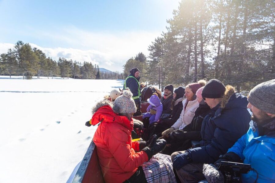 Mont-Tremblant: Sleigh Ride w/ Storytelling & Hot Chocolate - Maple candy appears mid-February, so plan your dates