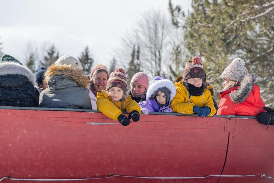Mont-Tremblant: Sleigh Ride w/ Storytelling & Hot Chocolate - Timing for a winter evening: when darkness can be a feature