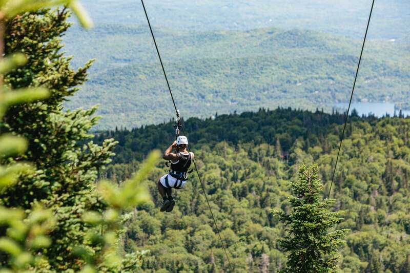 Mont Tremblant: Summit Zip-Lining Tour with 5 Zip Lines - Five Zip Lines Over Ridges and Valleys, Including the 3,500-Foot Run