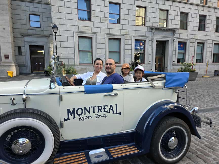 Montreal: An unforgettable guided tour in a vintage 1930s convertible car - Price and value: is $69 per person worth it?