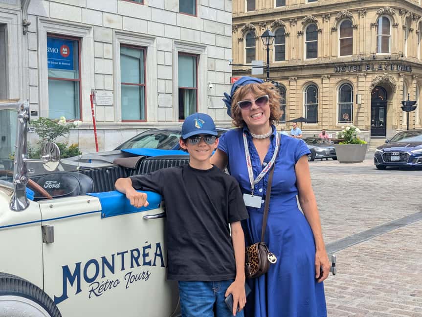 Montreal: An unforgettable guided tour in a vintage 1930s convertible car - What the guide focuses on during the Old Montreal loop