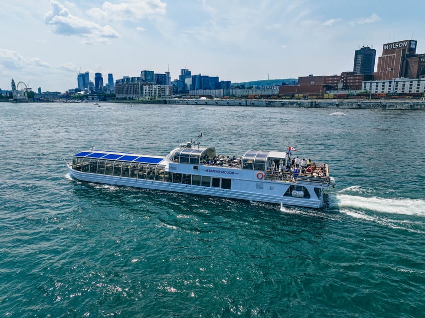 Montreal: Bateau-Mouche Cruise with A La Carte Dinner Option - Key points before you go