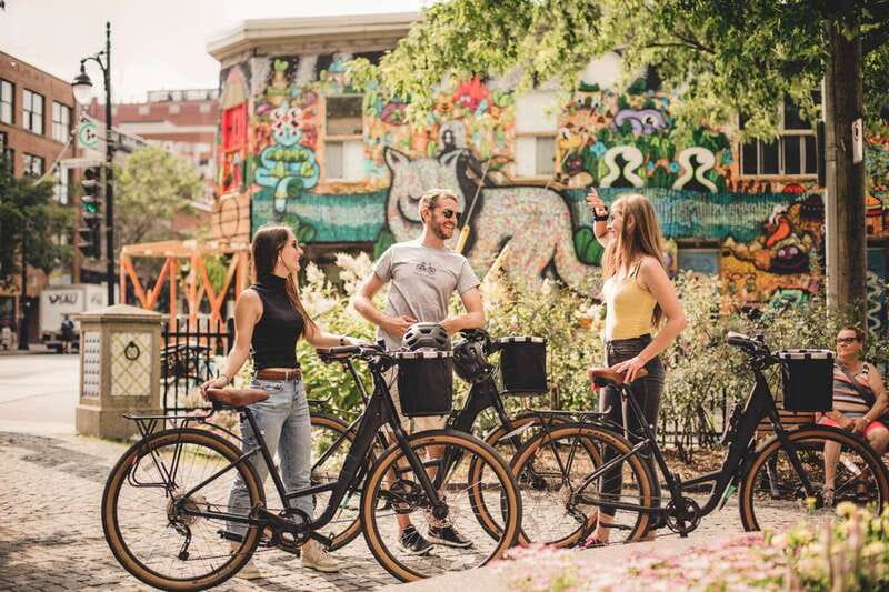 Montreal: Downtown and Old Montreal Highlights Bike Tour - The Lachine Canal ride and Farine Five Roses stop