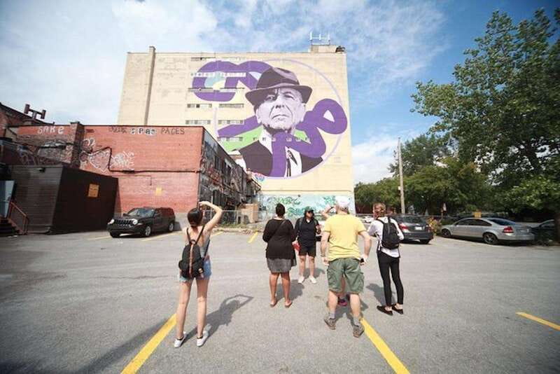 Montreal: Essential Neighborhoods Walking Tour + Basilica - Street Art On Saint-Laurent Boulevard During MURAL Festival