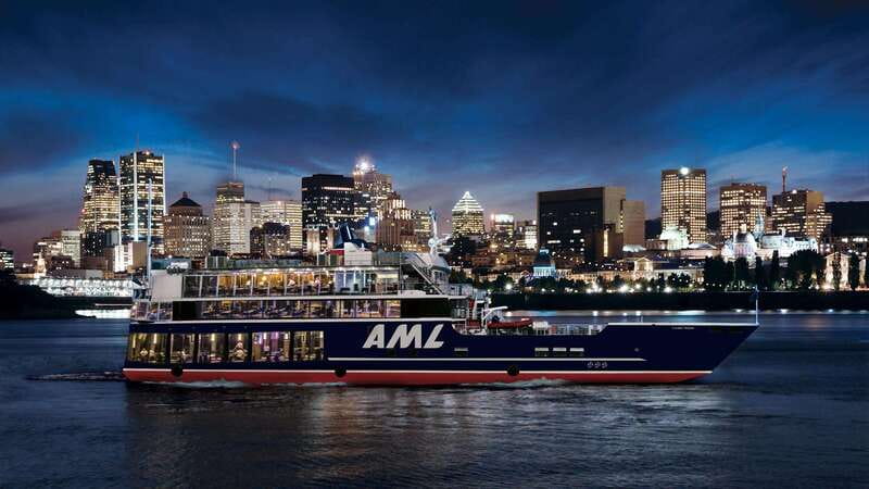Montreal: Evening Cruise with DJ and Dance Floor - Jacques Cartier Bridge at night, why this stop feels special