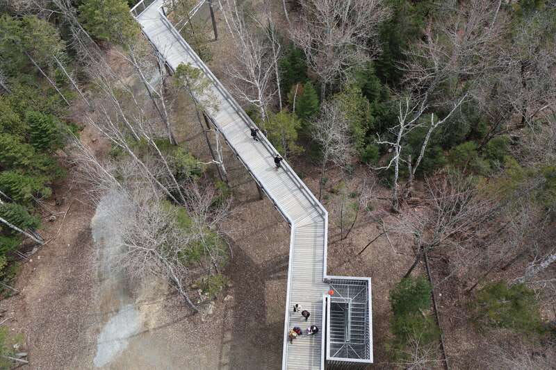 Montreal: Guided tour of the Laurentides Mont Tremblant - Forest trails and lookout points: nature time, guided without overdoing it