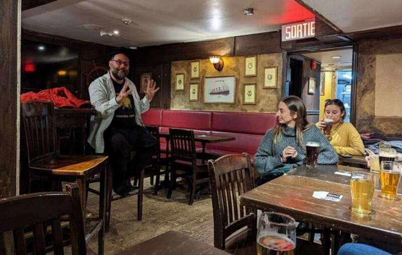 Montreal: Haunted Pub Crawl - Two Hours, Three Bars, and a Storytelling Performance Style