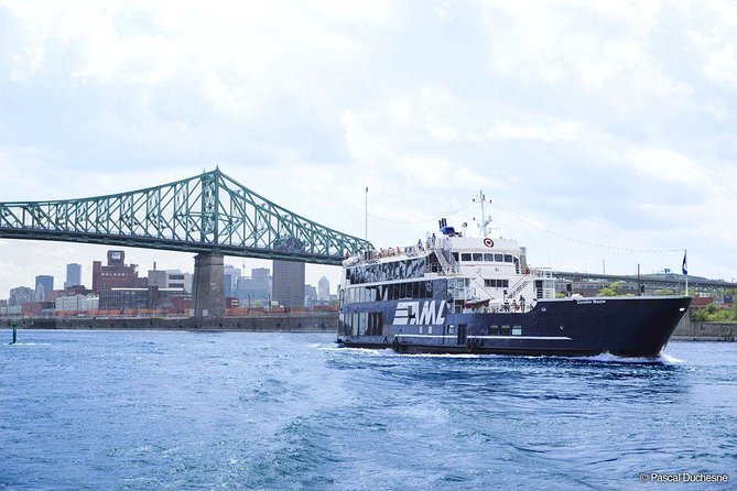 Montreal History Guided Sightseeing Cruise - Olympic Park, Olympic Stadium, and La Ronde shoreline passes