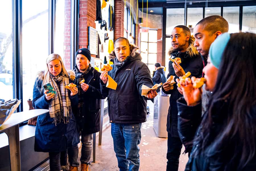 Montreal: Mile End District Food Tour with 8+ Tastings - Italian Coffee and Hand-Piped Sicilian Cannoli, Finished on a Terrasse